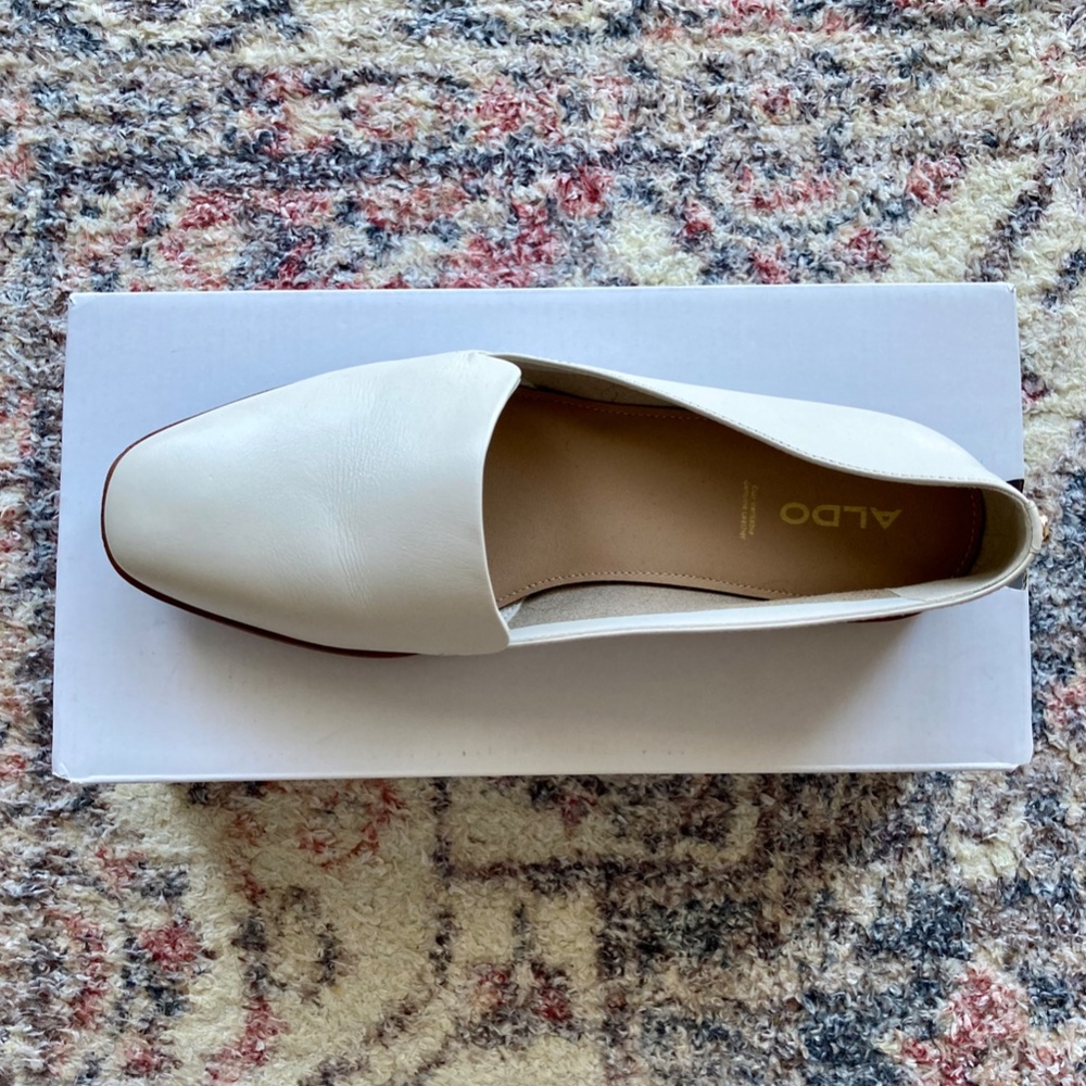 ALDO Veadith Slip-on Loafers, White- Size 8.5 - Picture 2 of 6